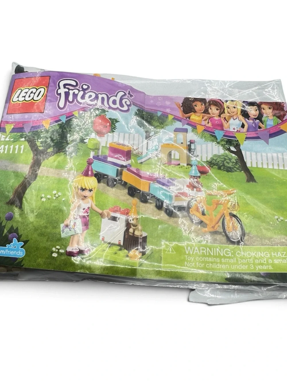 LEGO Friends 41111 Party Train Complete Set w/ Mini-Doll & Hamsters